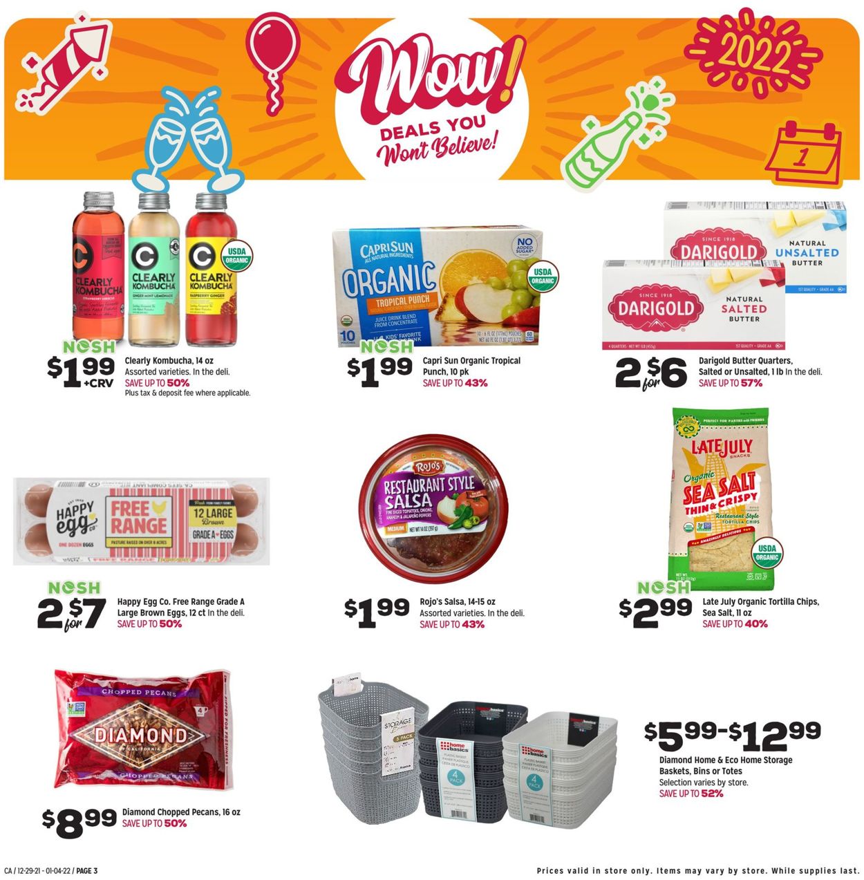 Grocery Outlet Ad from 12/29/2021