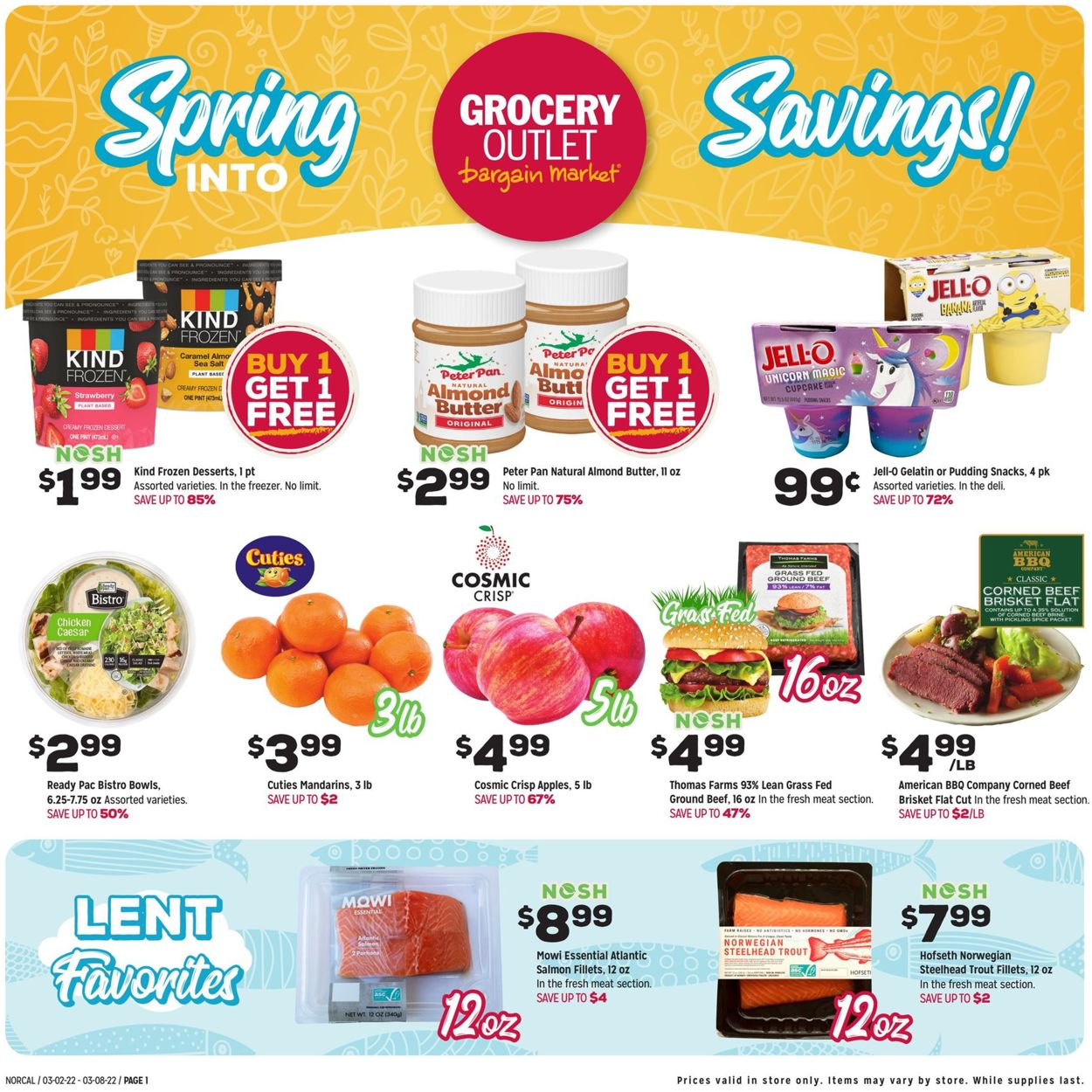 Grocery Outlet Ad from 03/02/2022