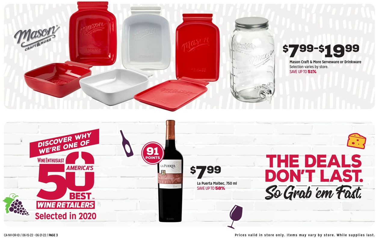 Grocery Outlet Ad from 06/15/2022