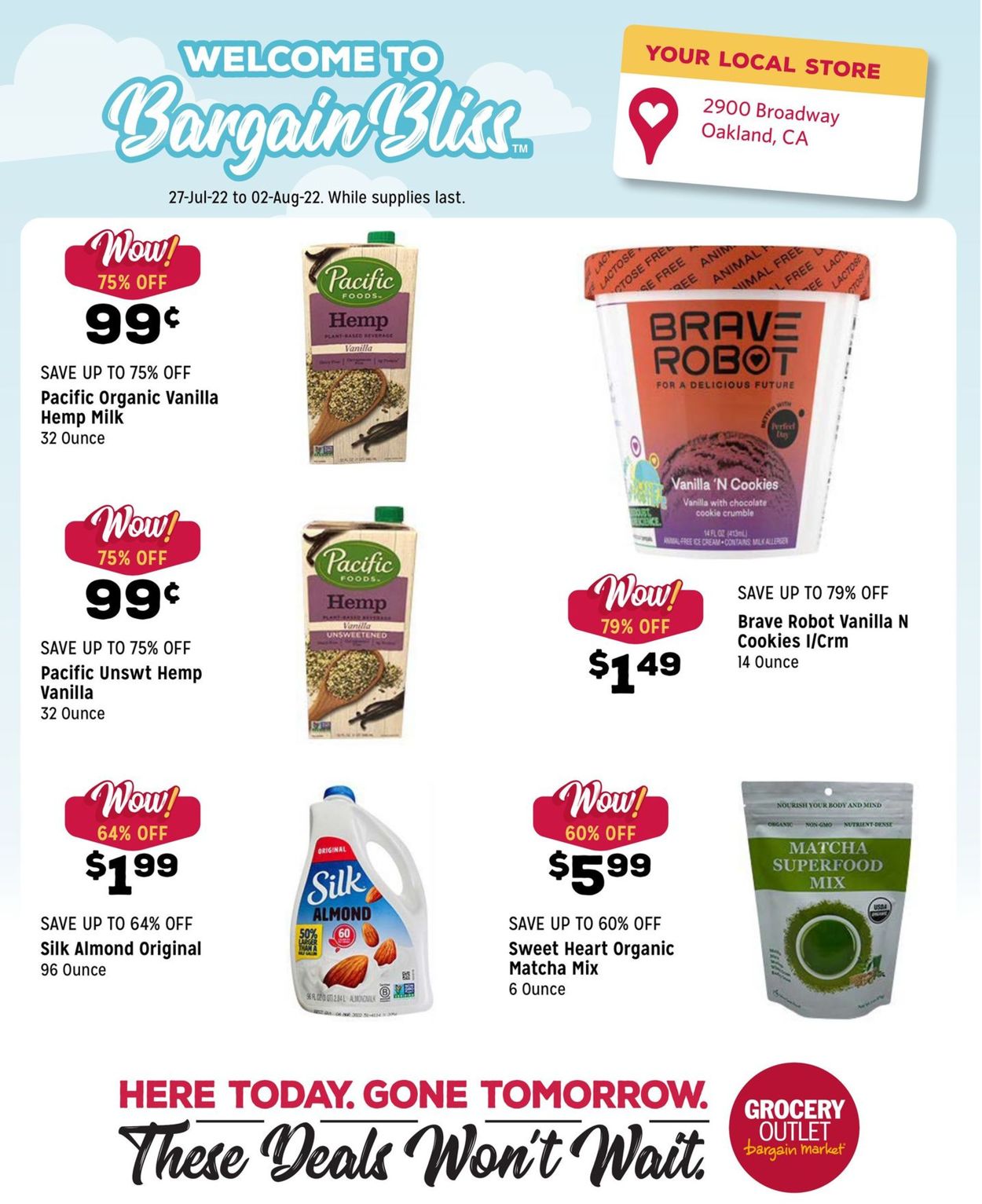 Grocery Outlet Ad from 07/27/2022