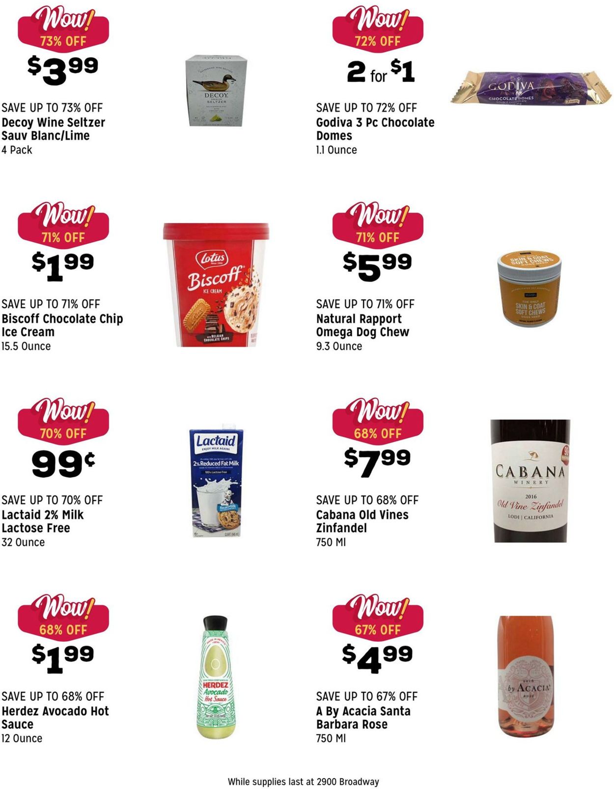 Grocery Outlet Ad from 08/10/2022