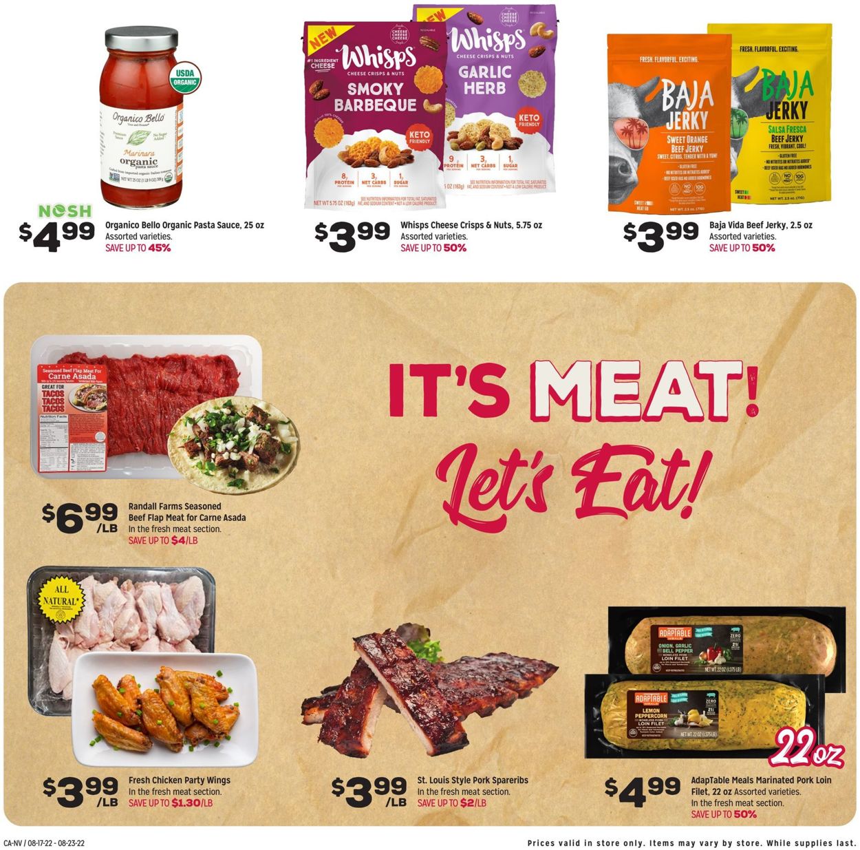 Grocery Outlet Ad from 08/17/2022