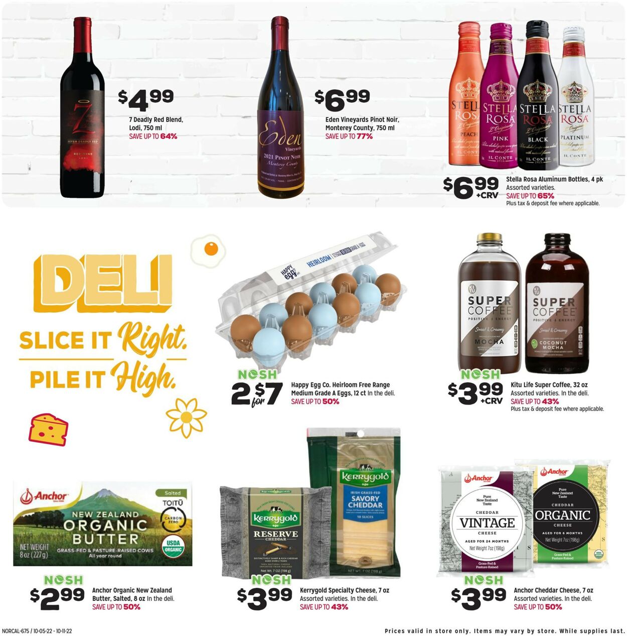 Grocery Outlet Ad from 10/05/2022