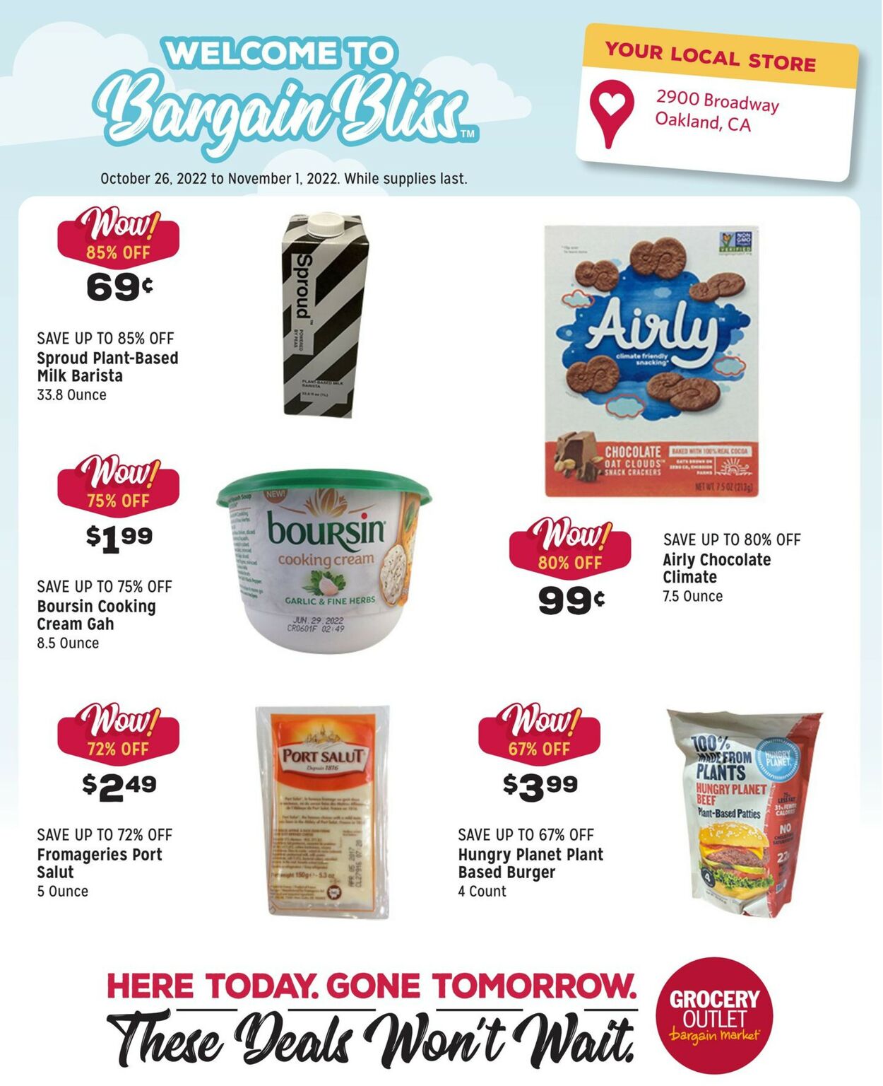 Grocery Outlet Ad from 10/26/2022
