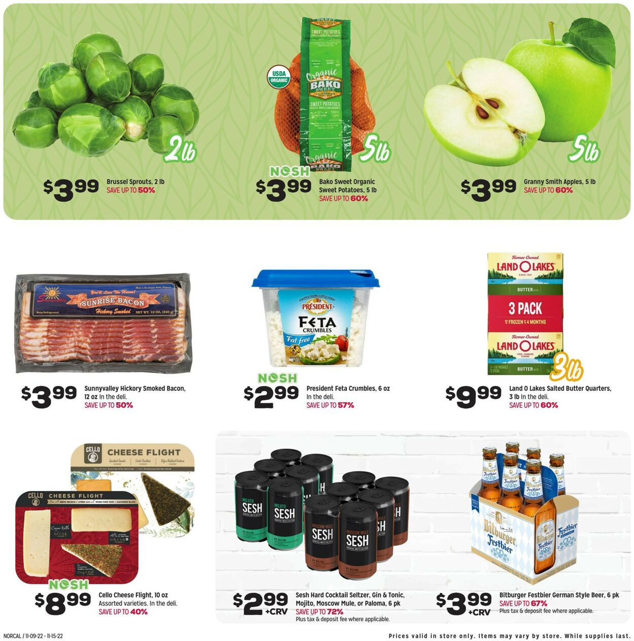 Grocery Outlet Ad from 11/09/2022