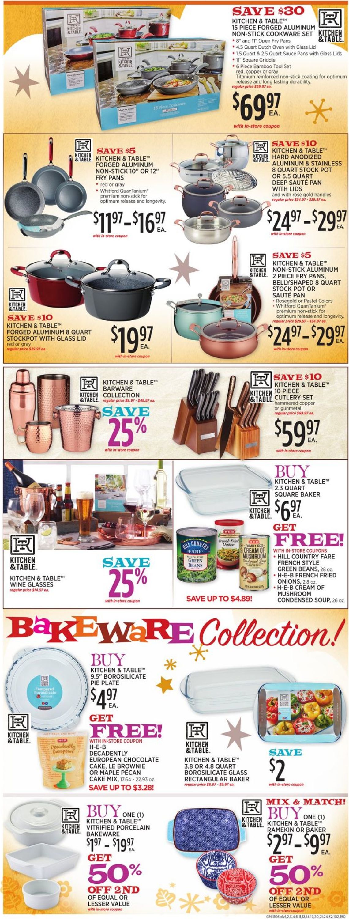 H-E-B Ad from 11/06/2019