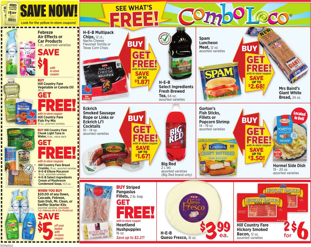 H-E-B Ad from 03/11/2020