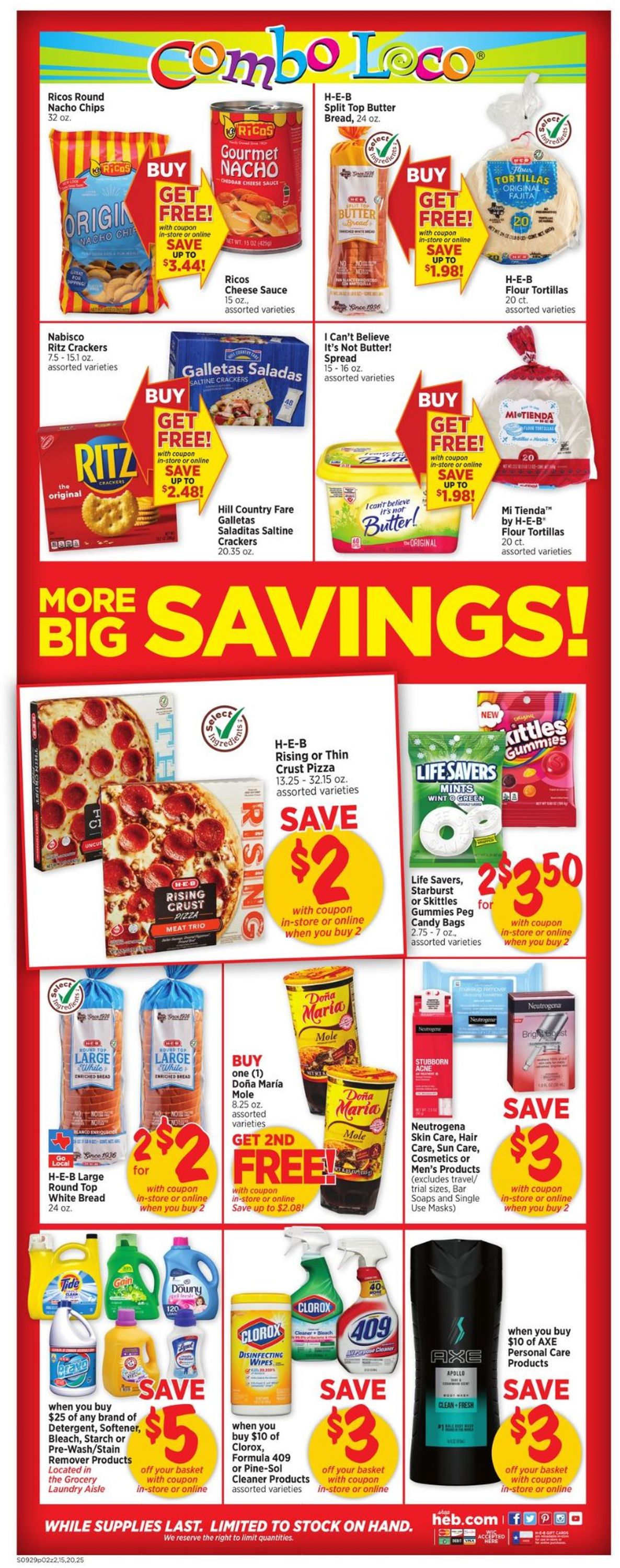 H-E-B Ad from 09/29/2021