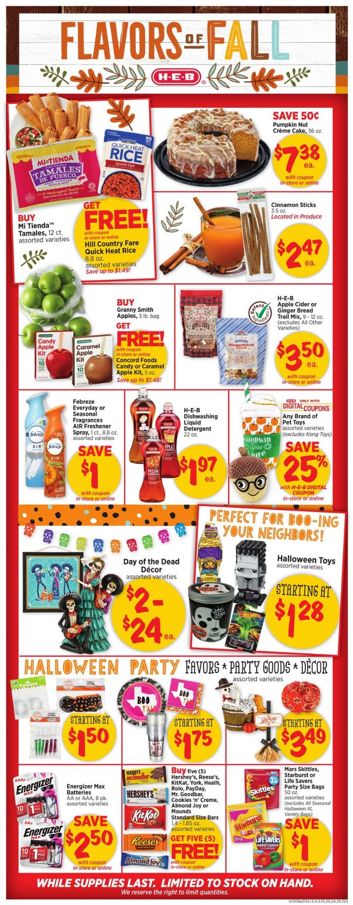 H-E-B Ad from 10/06/2021