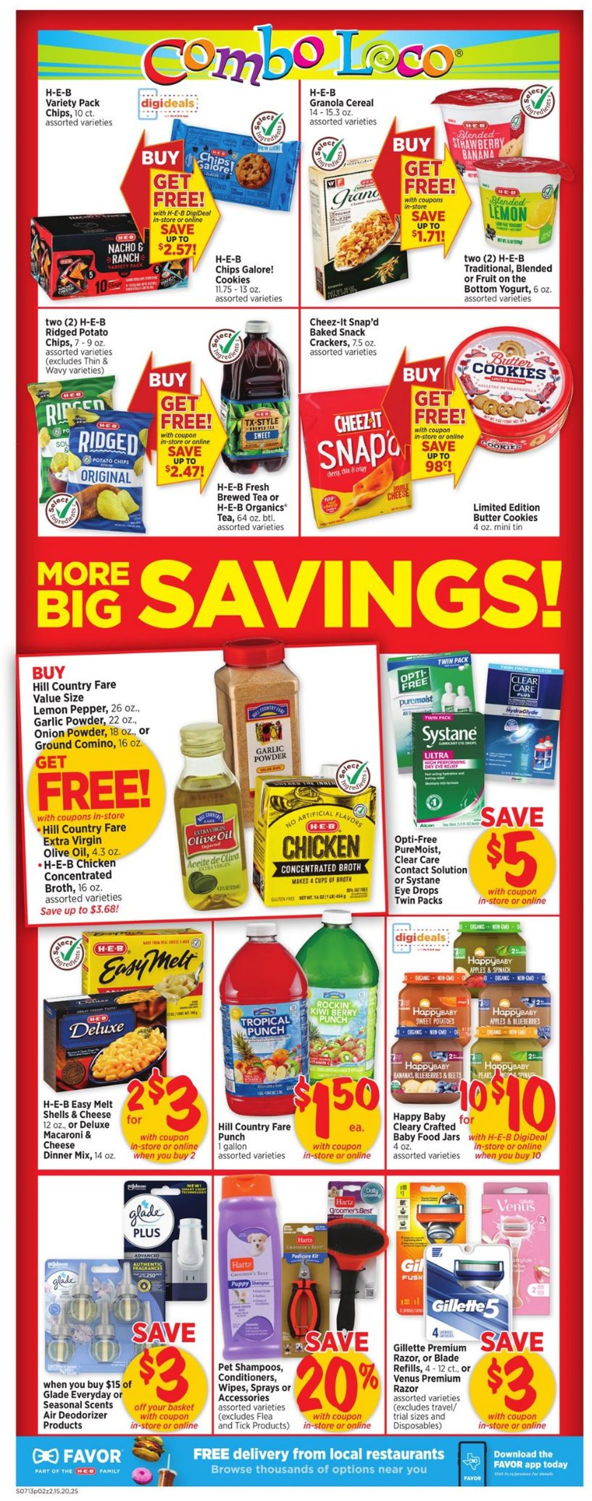H-E-B Ad from 07/13/2022