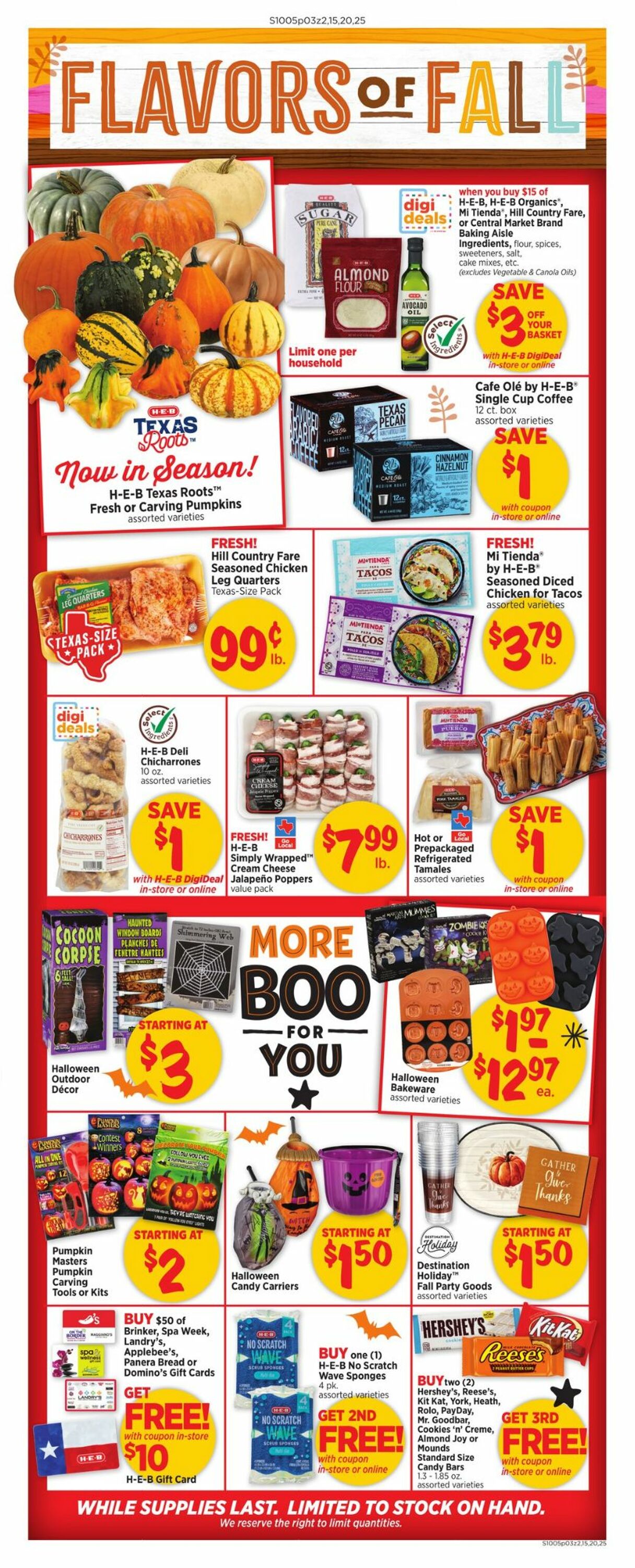 H-E-B Ad from 10/05/2022