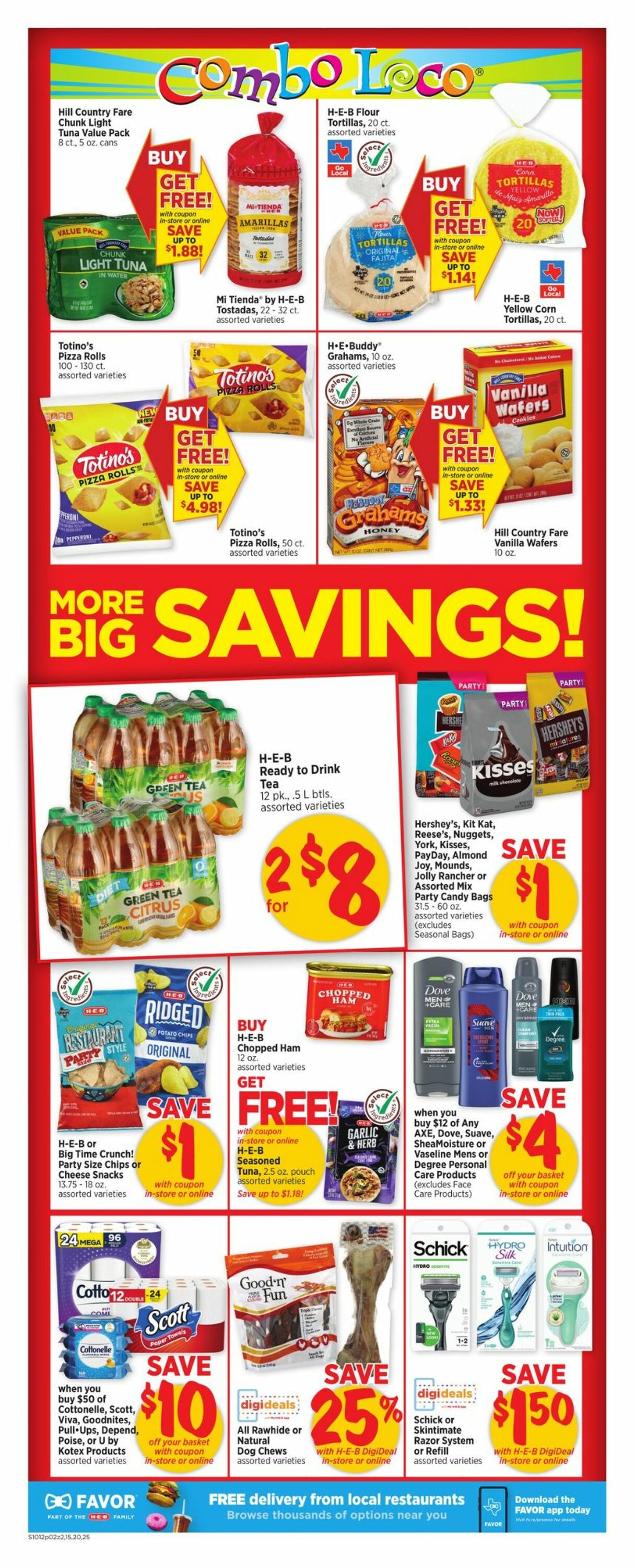 H-E-B Ad from 10/12/2022