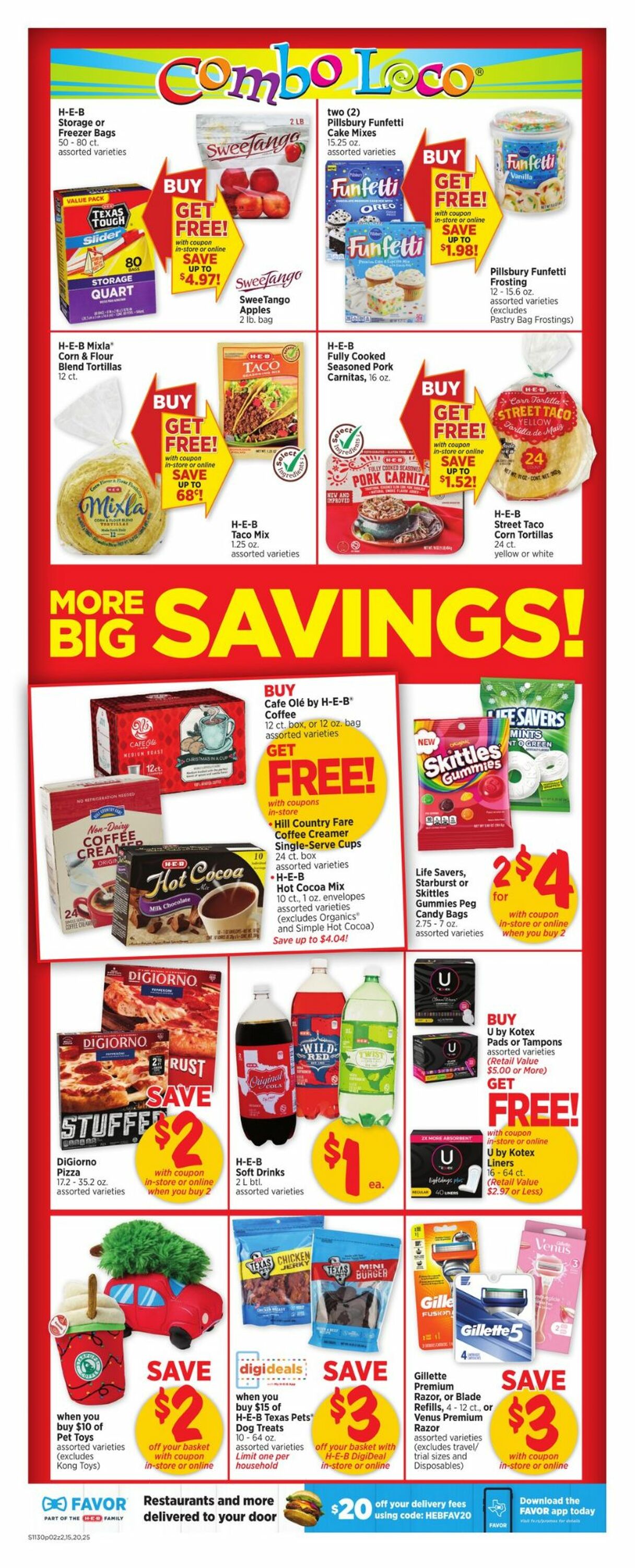 H-E-B Ad from 11/30/2022