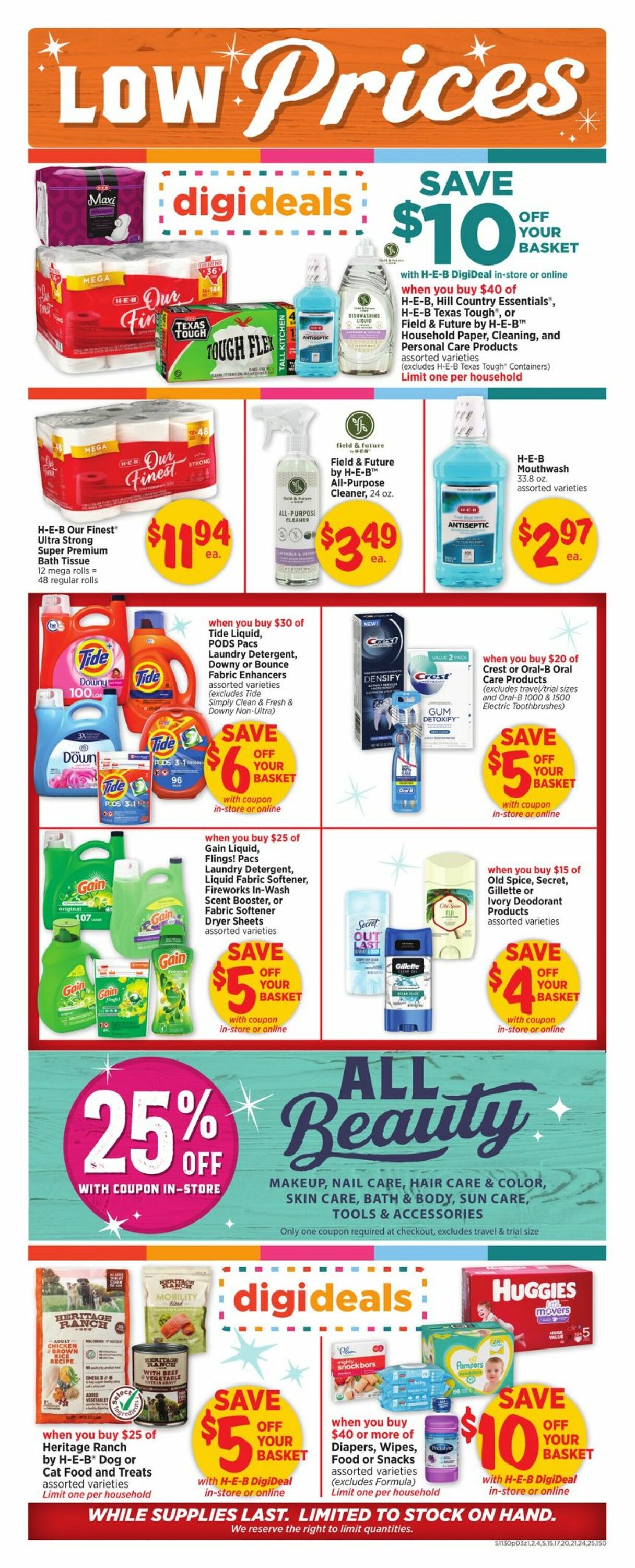 H-E-B Ad from 11/30/2022