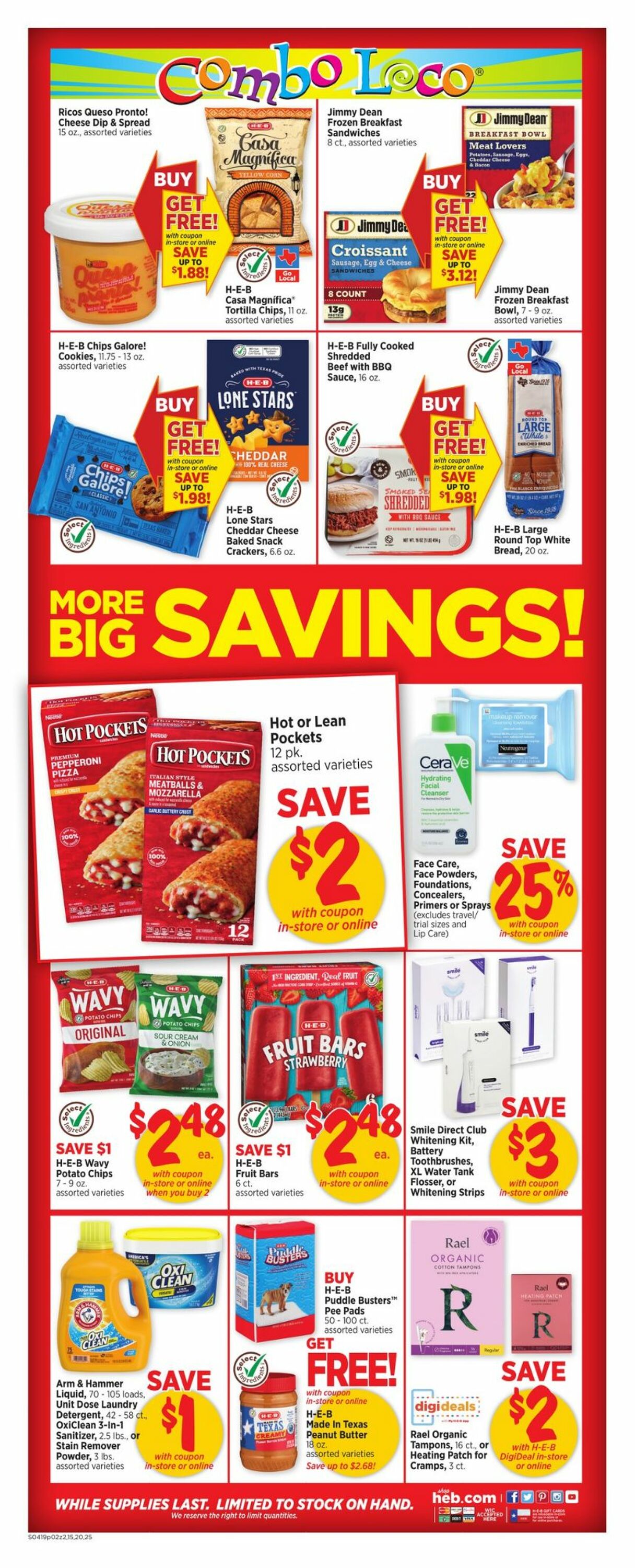 H-E-B Ad from 04/19/2023