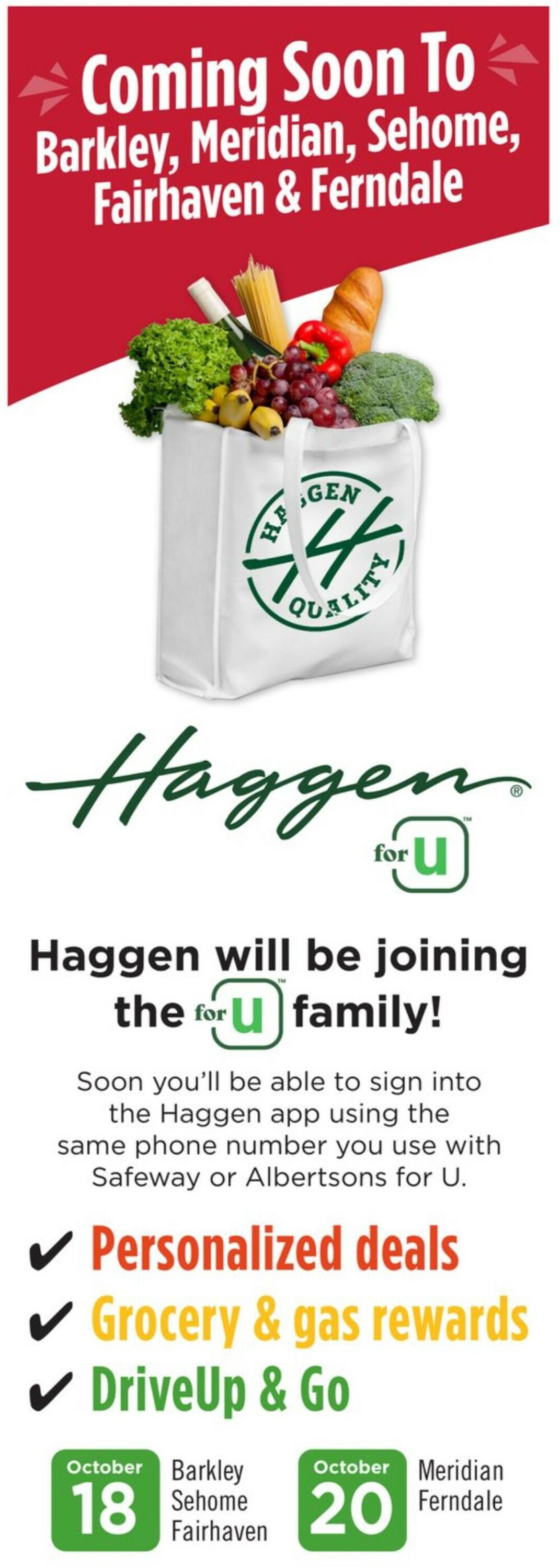 Haggen Ad from 10/12/2022