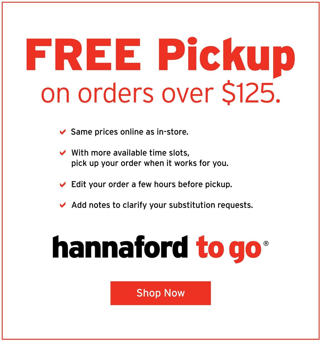Hannaford Ad from 02/11/2024