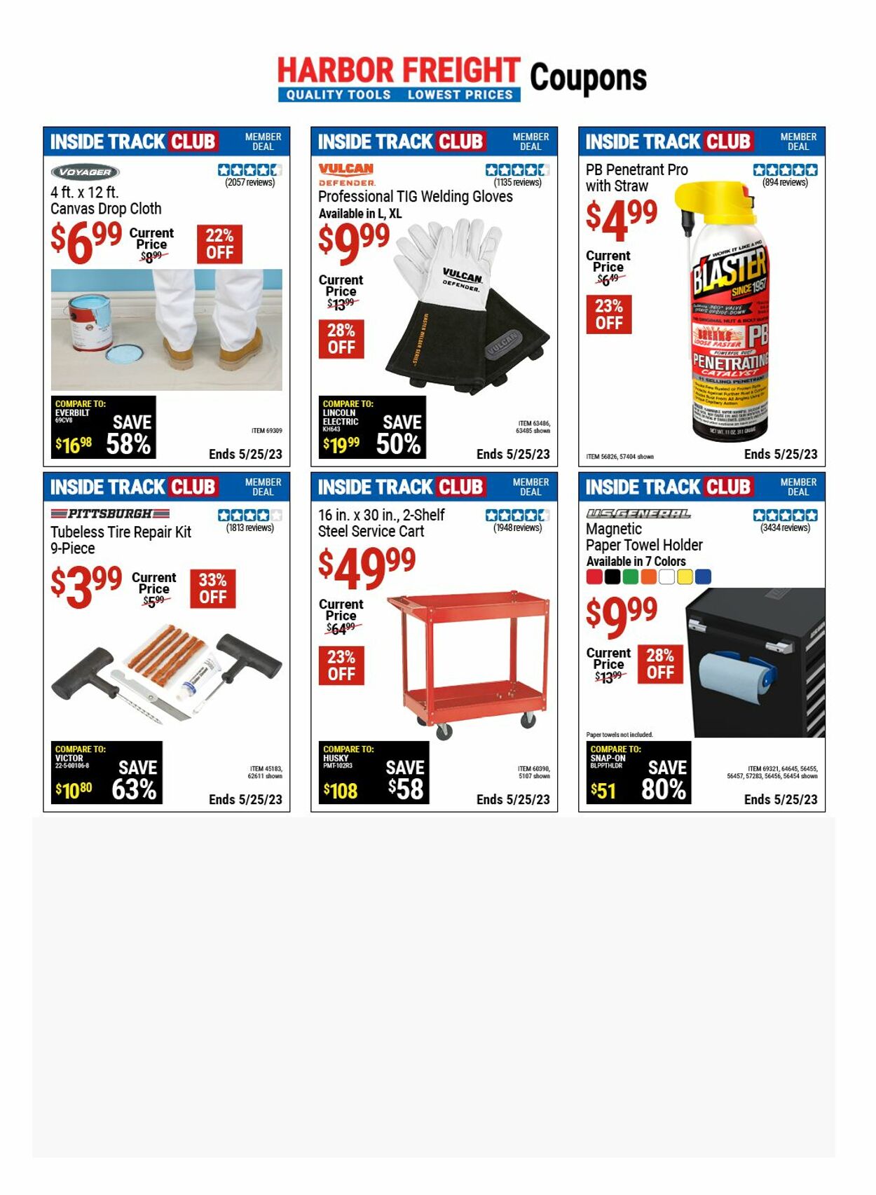 Harbor Freight Ad from 05/04/2023
