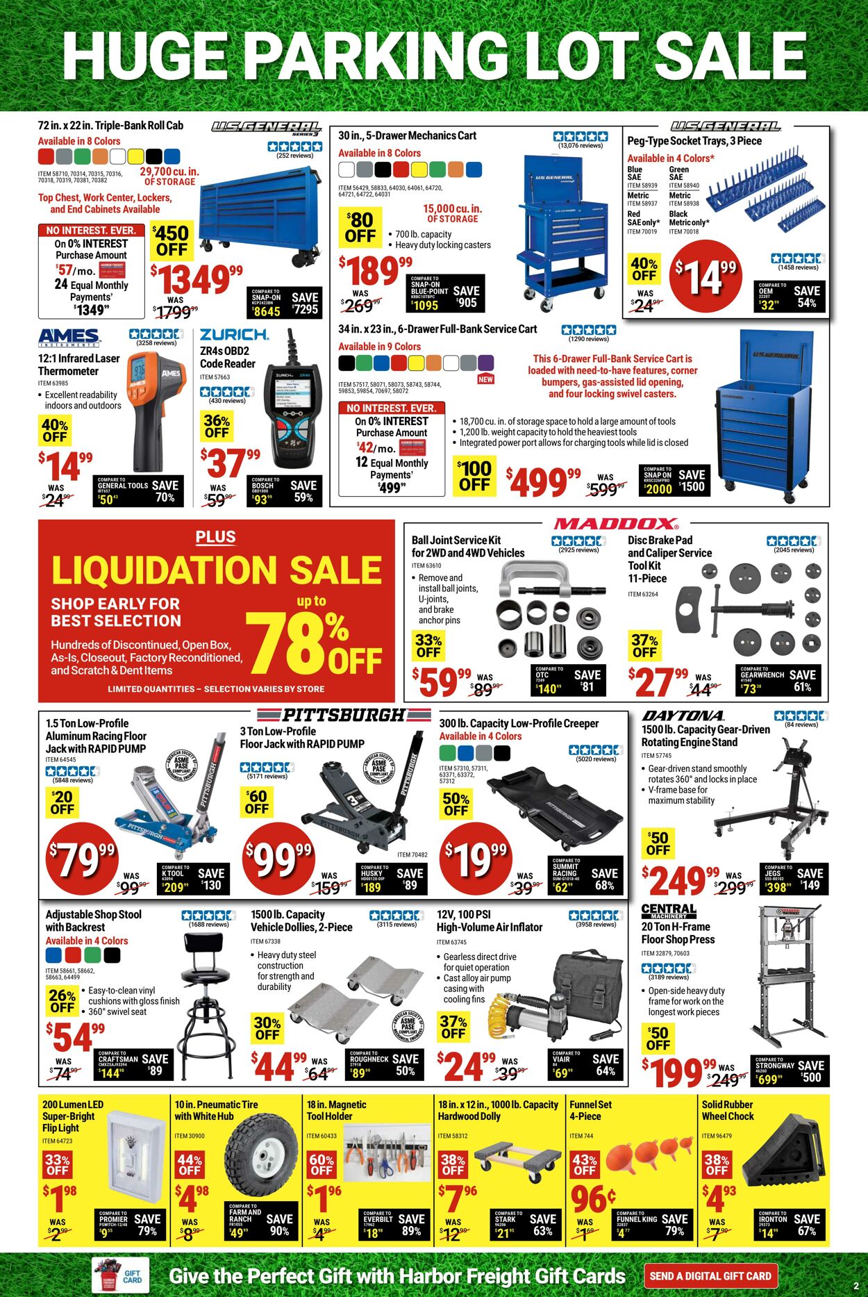 Harbor Freight Ad from 03/08/2024