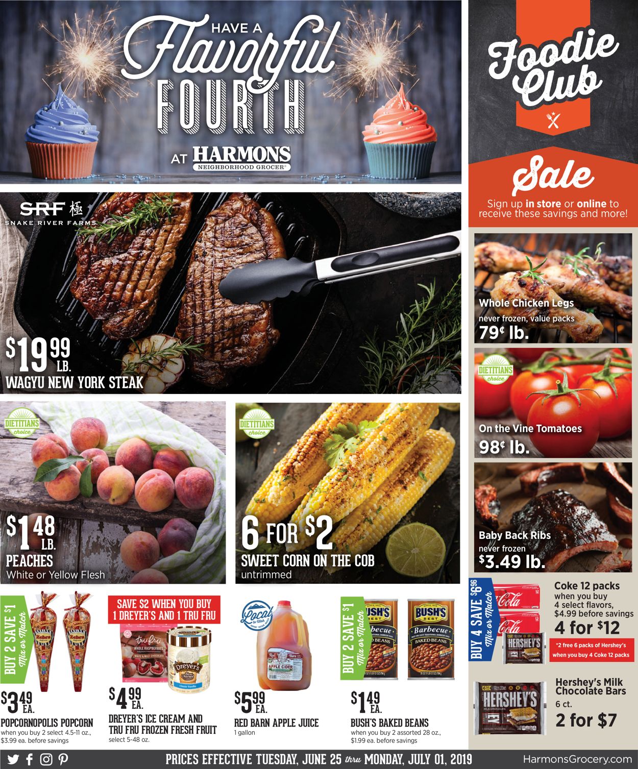 Harmons Ad from 06/25/2019