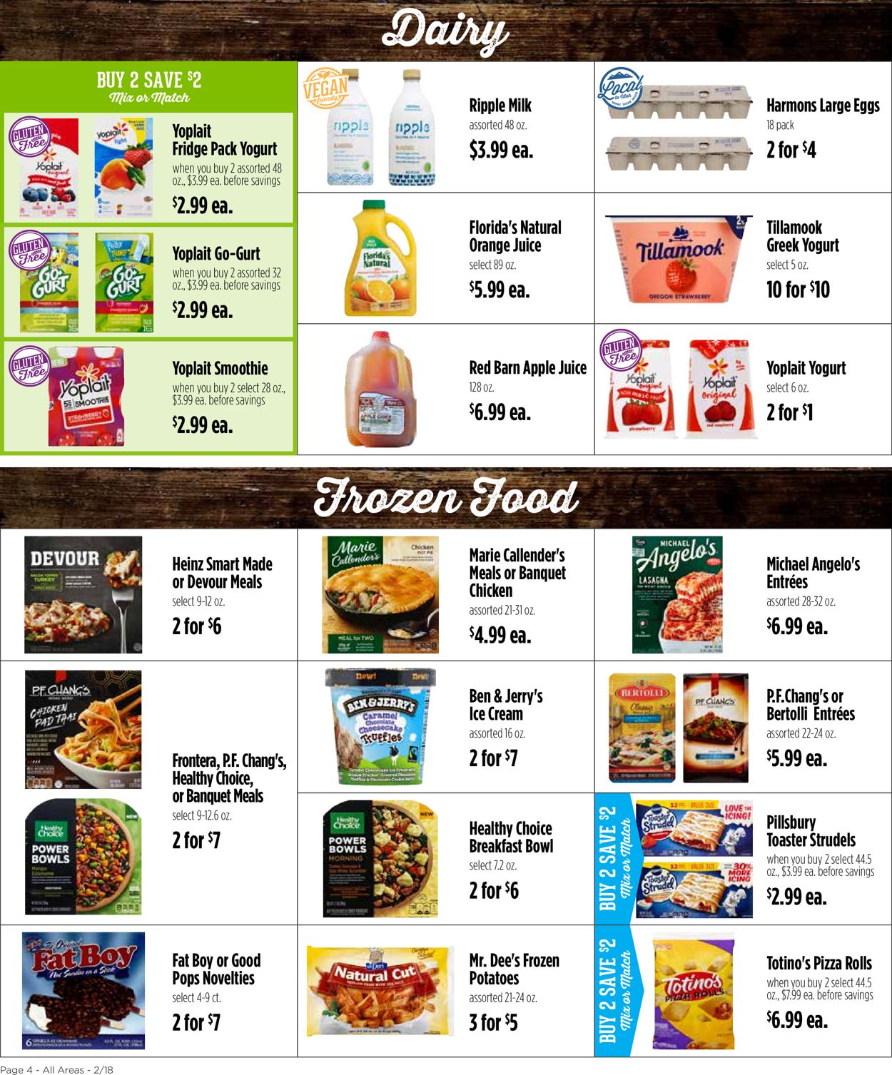 Harmons Ad from 02/18/2020