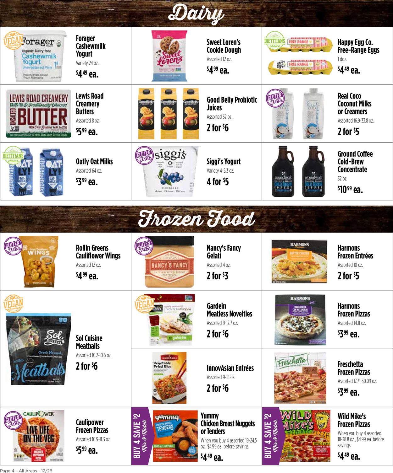 Harmons Ad from 12/26/2020