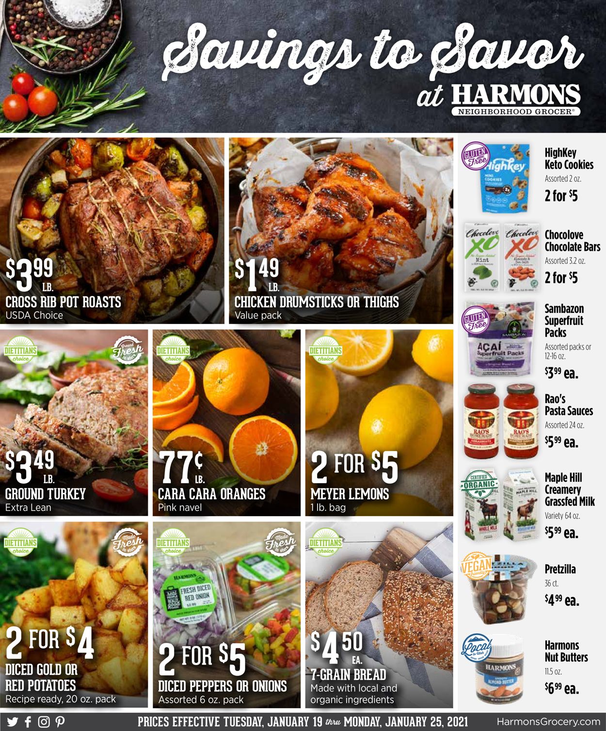 Harmons Ad from 01/19/2021