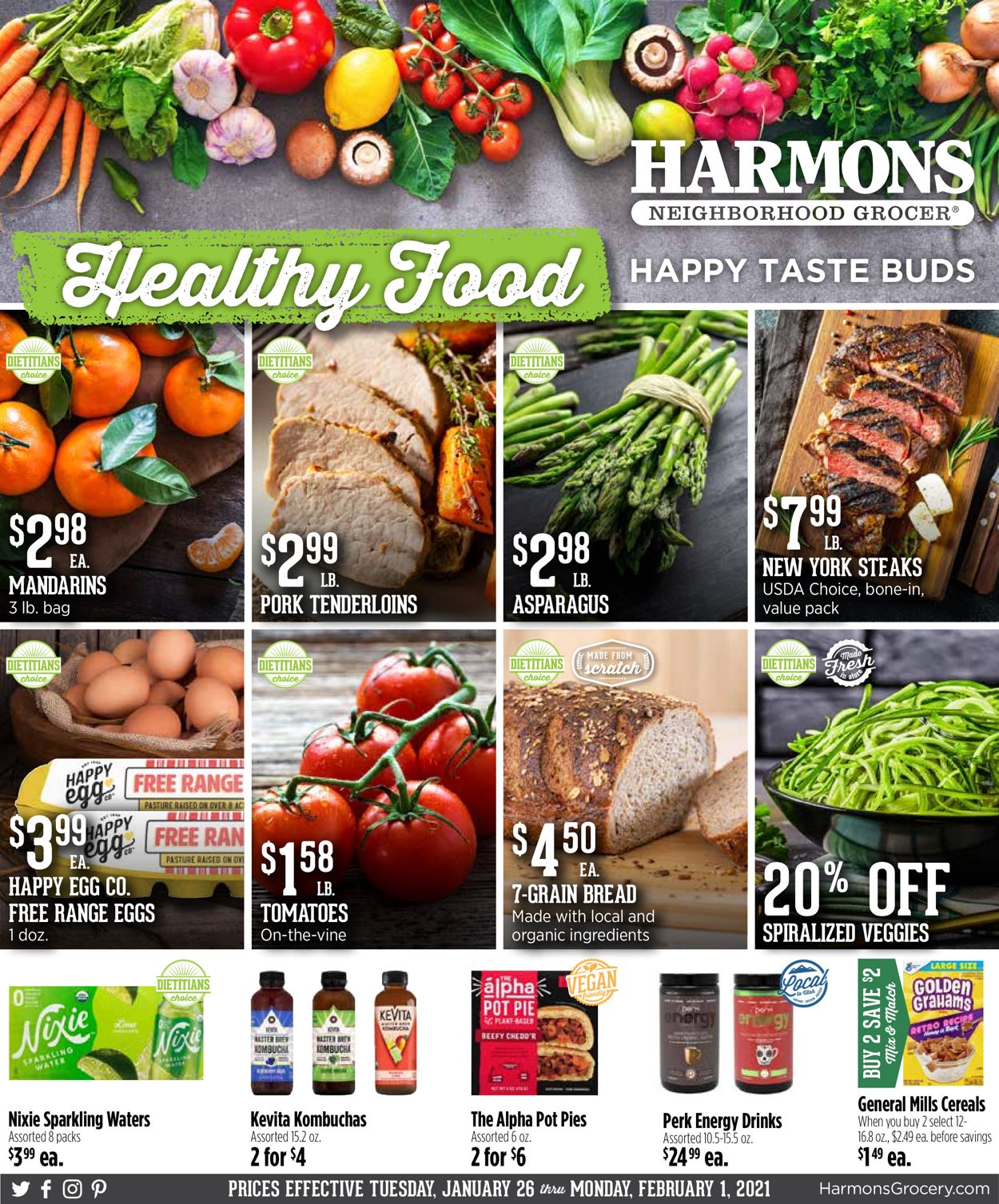 Harmons Ad from 01/26/2021