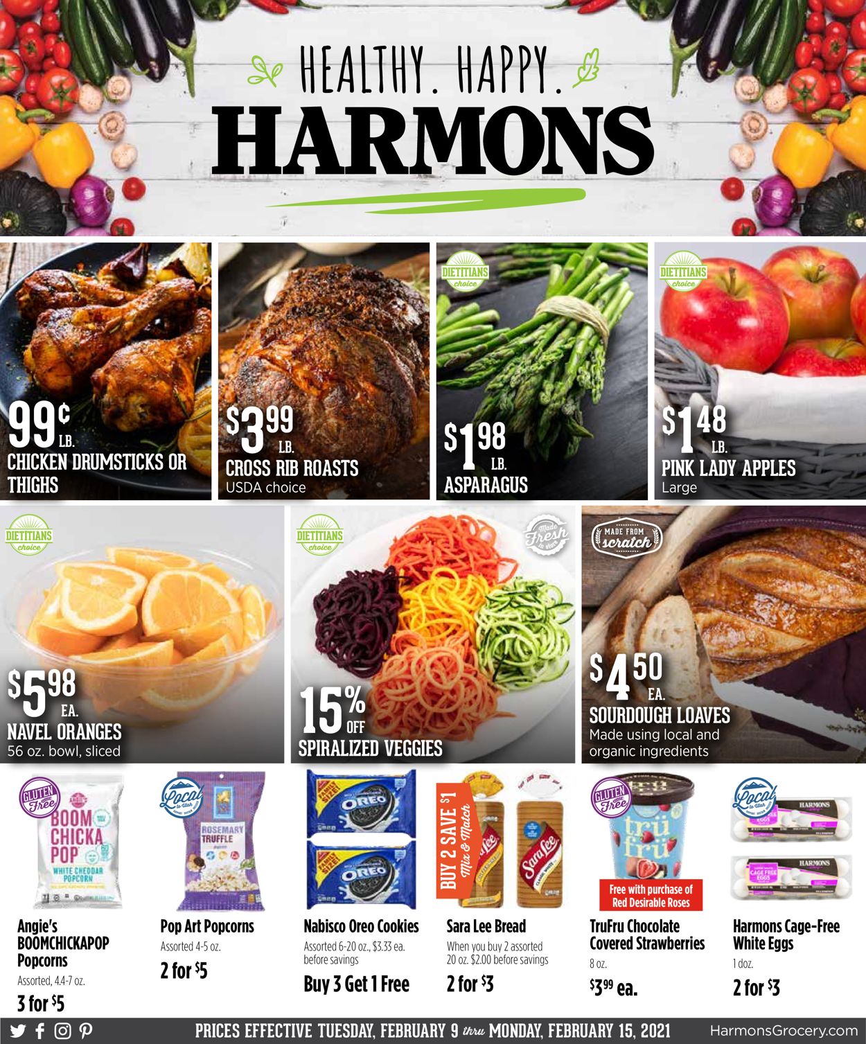 Harmons Ad from 02/09/2021