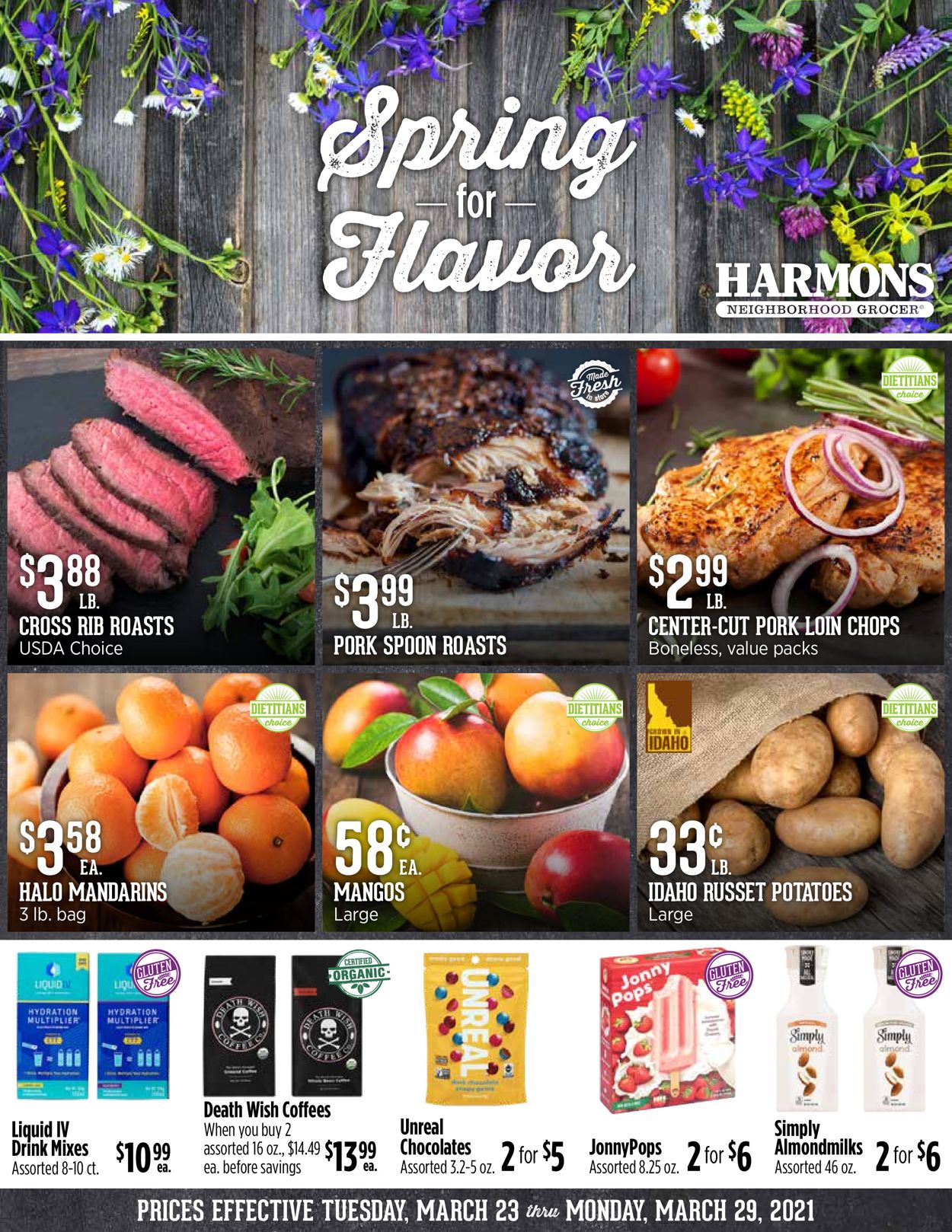 Harmons Ad from 03/23/2021