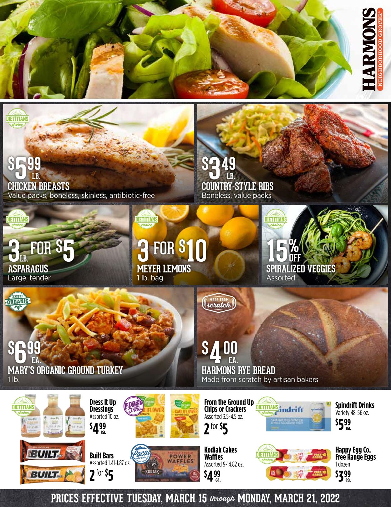 Harmons Ad from 03/15/2022