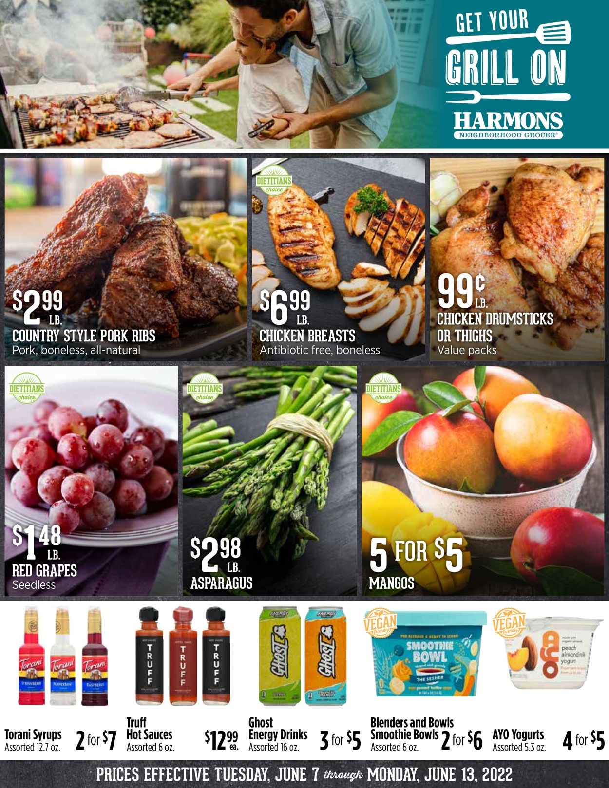 Harmons Ad from 06/07/2022