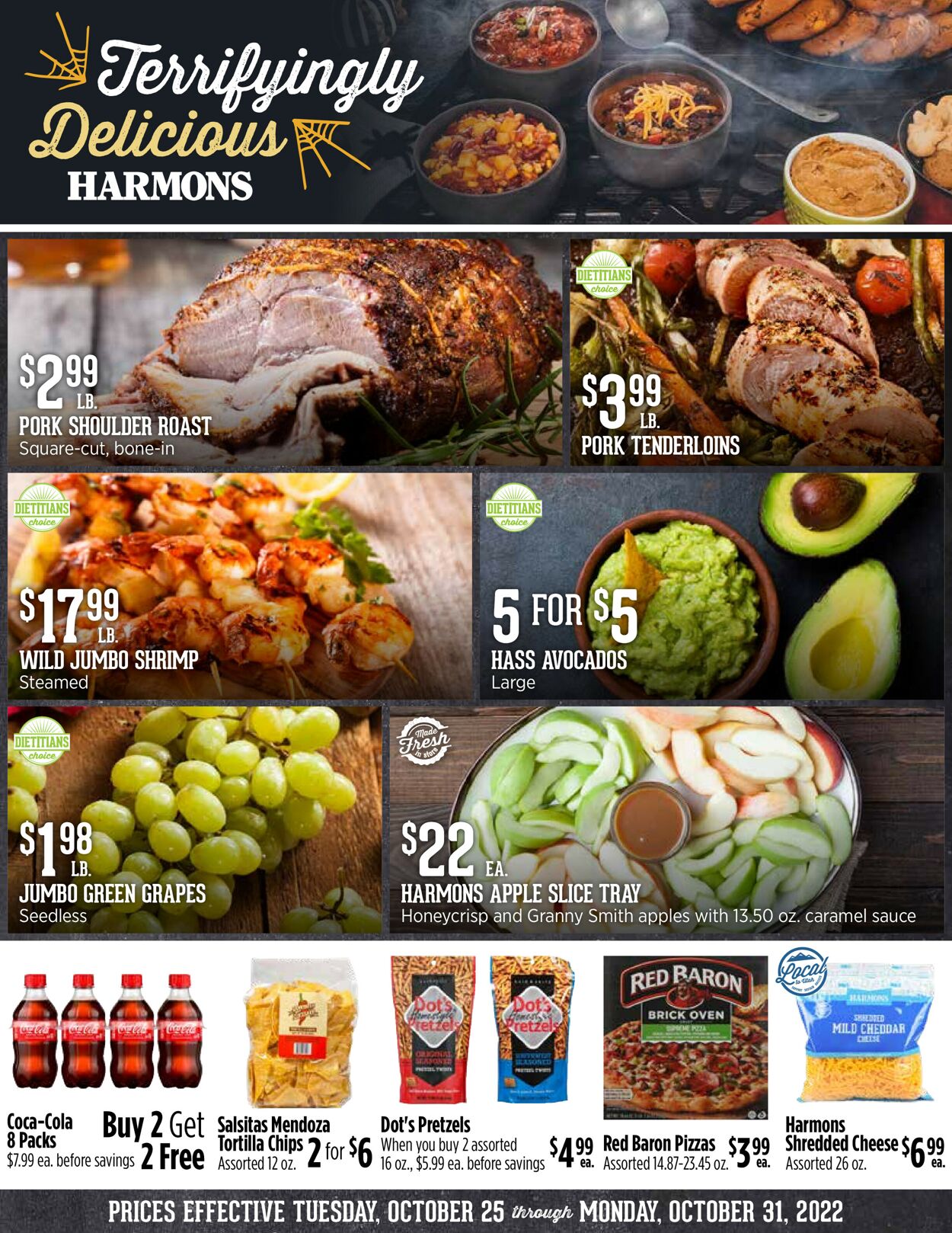 Harmons Ad from 10/25/2022