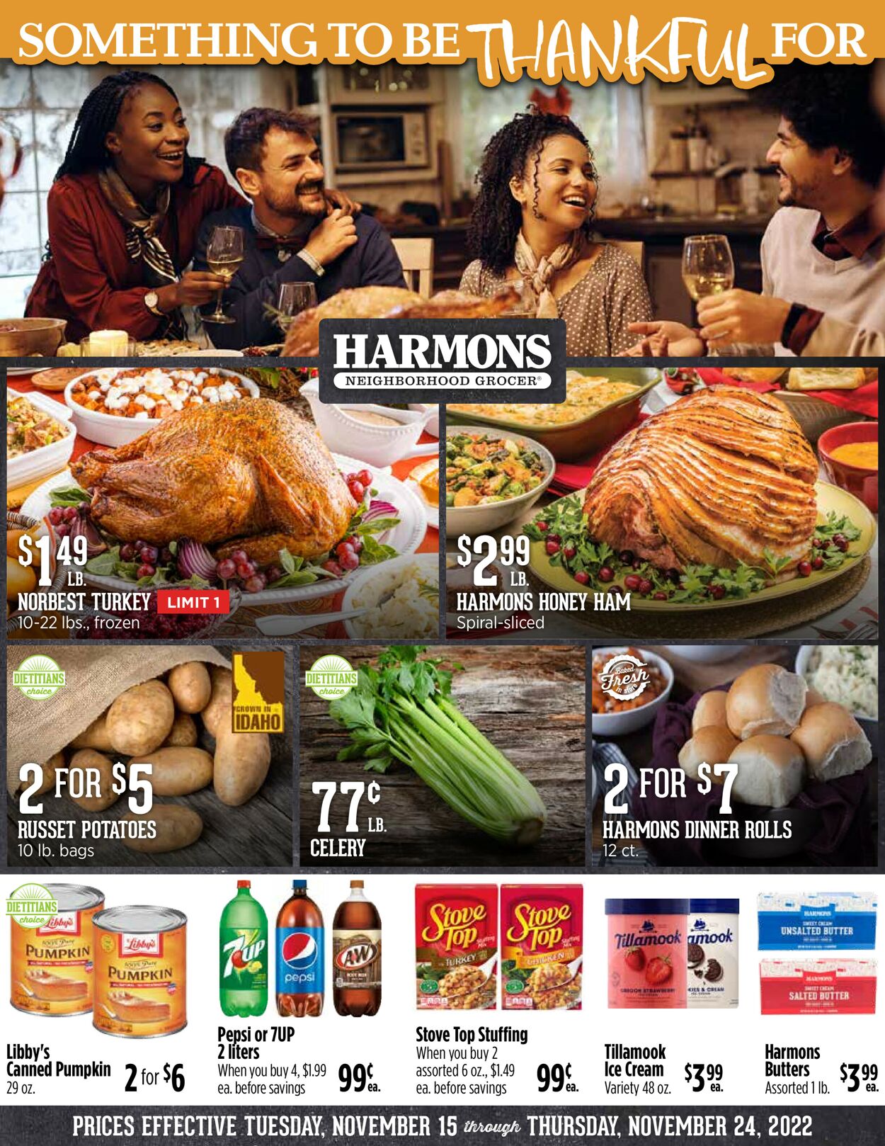 Harmons Ad from 11/15/2022