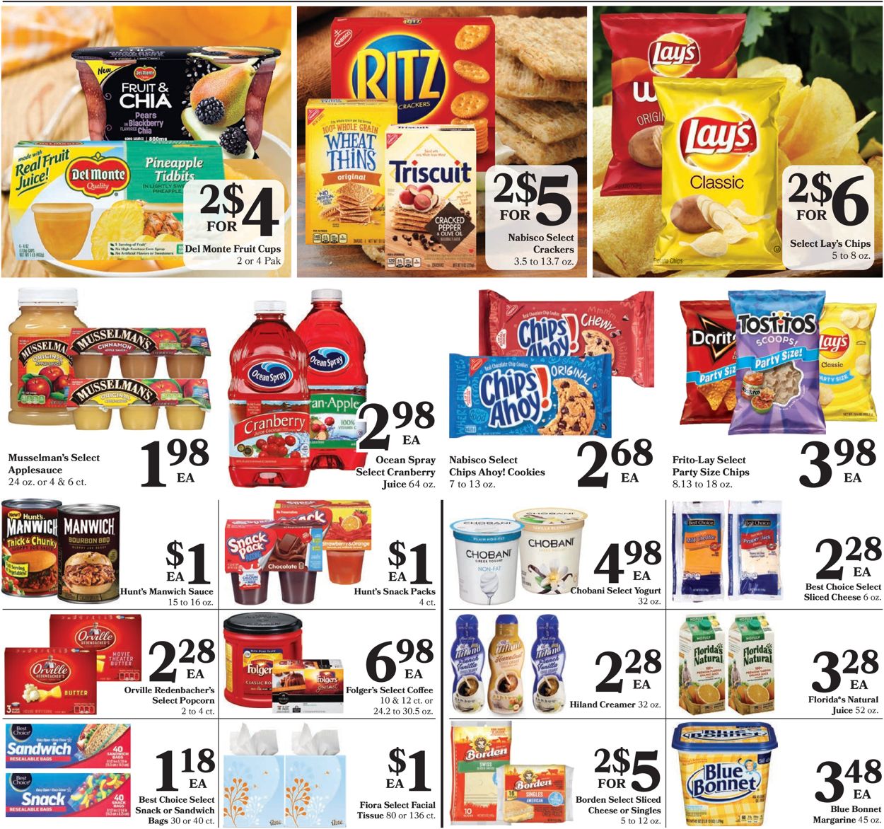 Harps Foods Ad from 08/12/2020