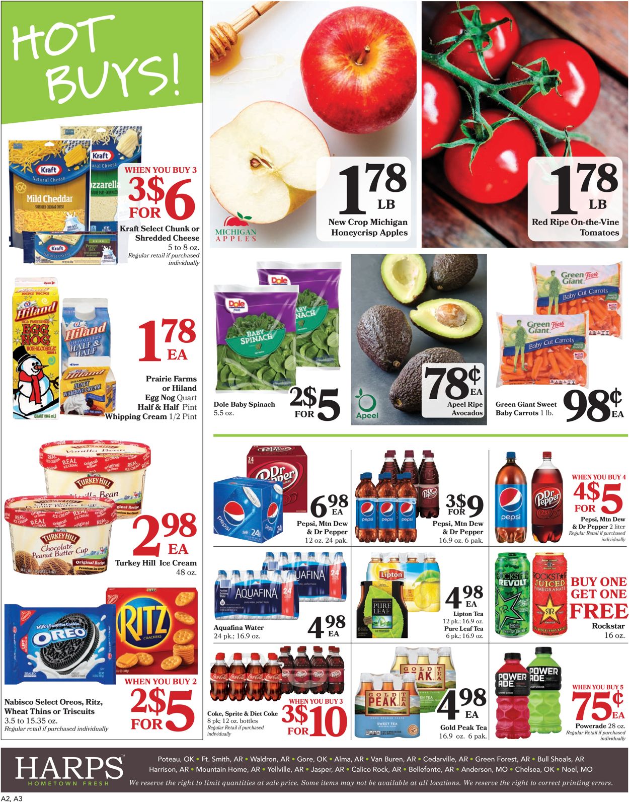 Harps Foods Ad from 11/18/2020
