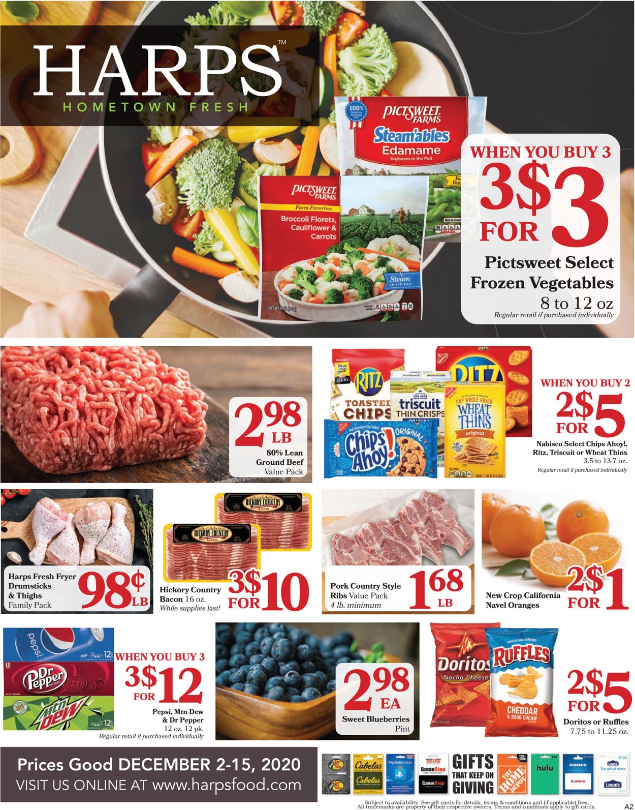 Harps Foods Ad from 12/02/2020