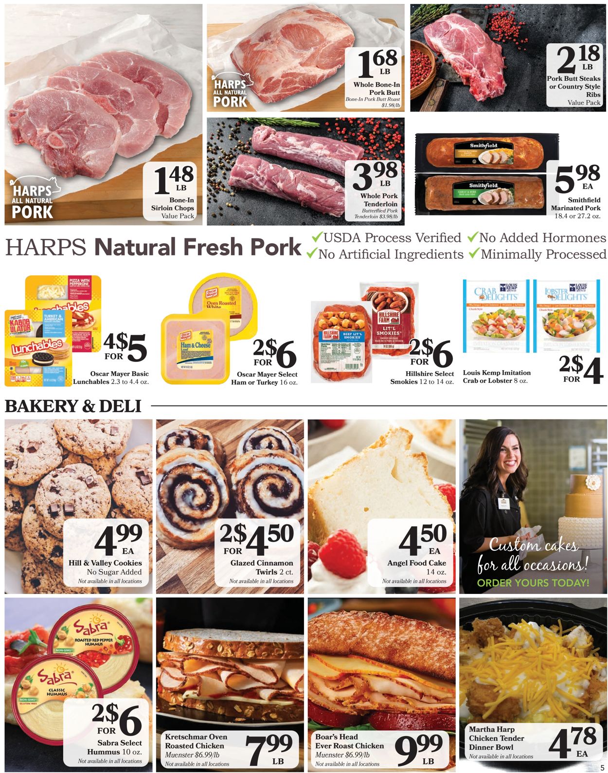 Harps Foods Ad from 12/30/2020