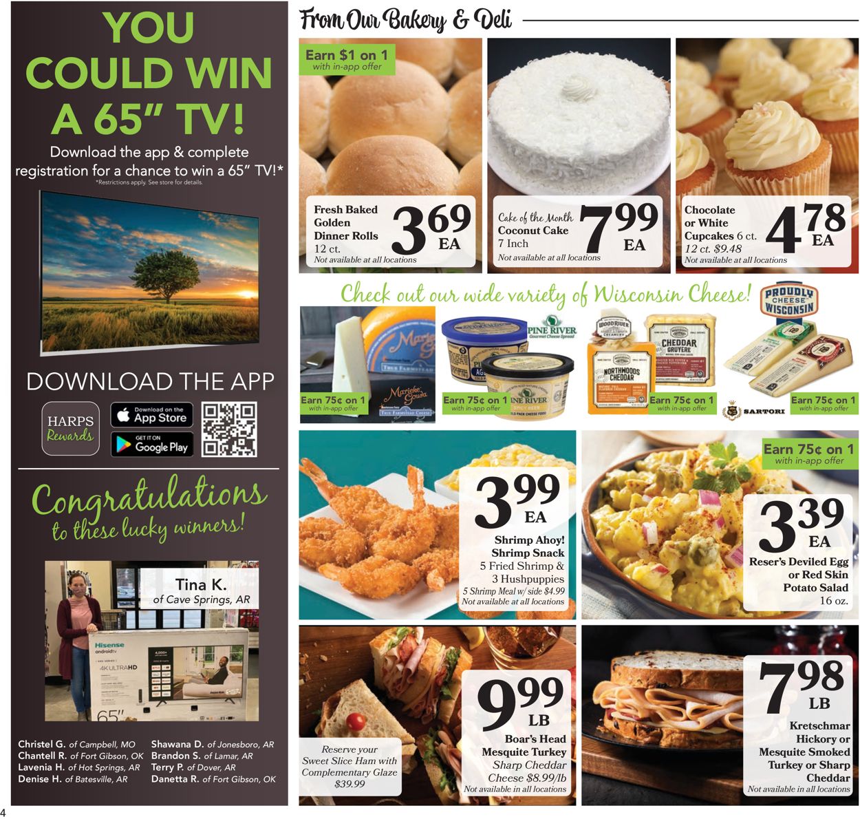 Harps Foods Ad from 03/17/2021