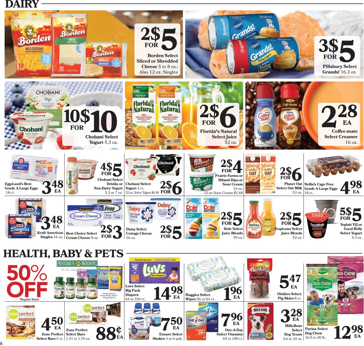 Harps Foods Ad from 03/17/2021