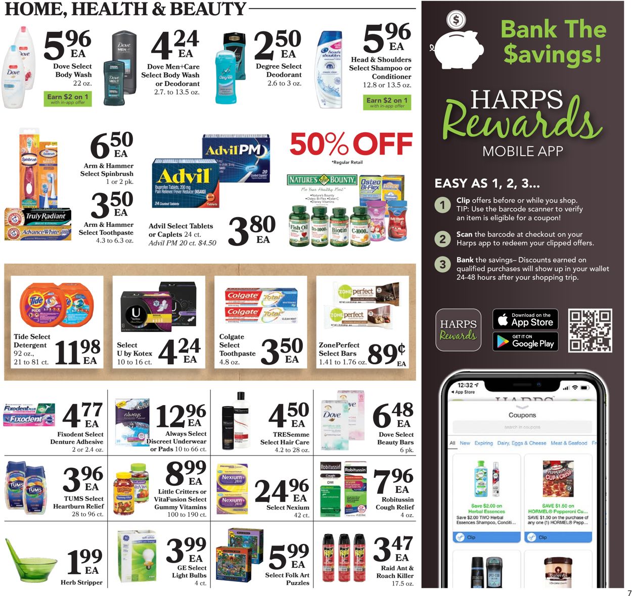 Harps Foods Ad from 07/14/2021