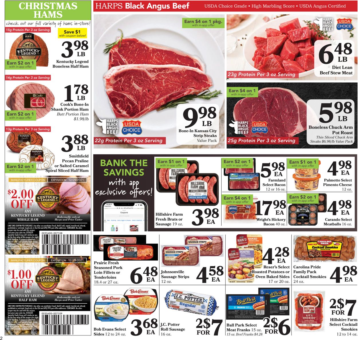Harps Foods Ad from 12/15/2021