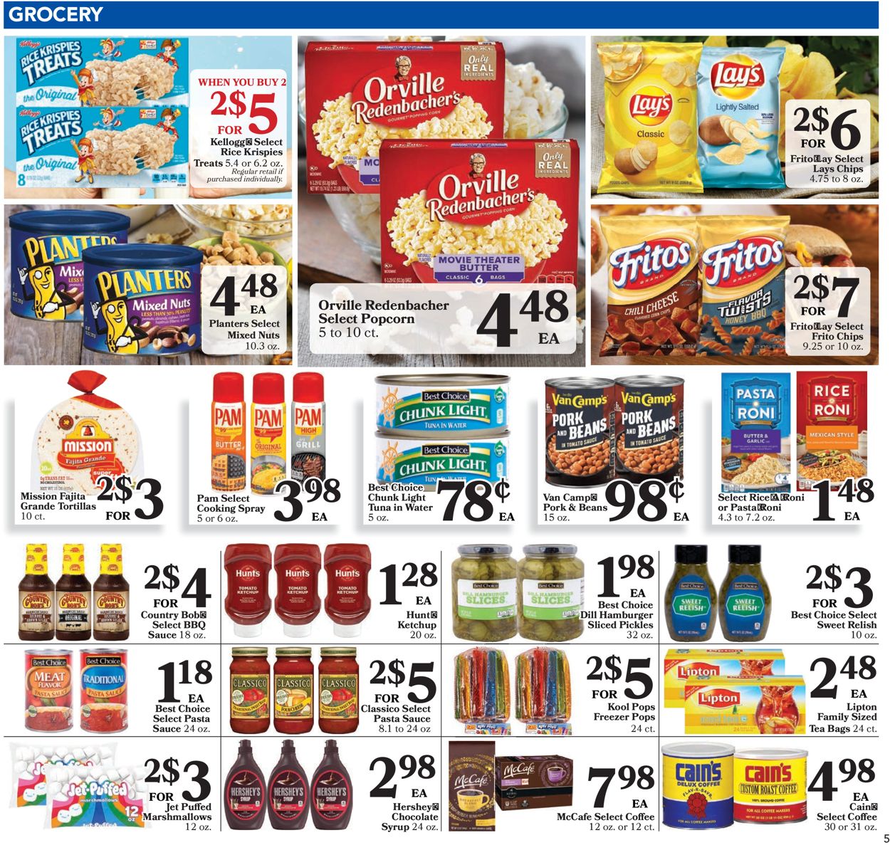 Harps Foods Ad from 07/27/2022