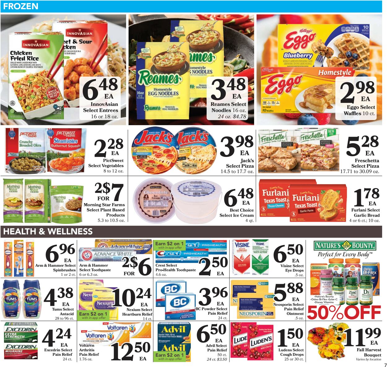 Harps Foods Ad from 10/19/2022