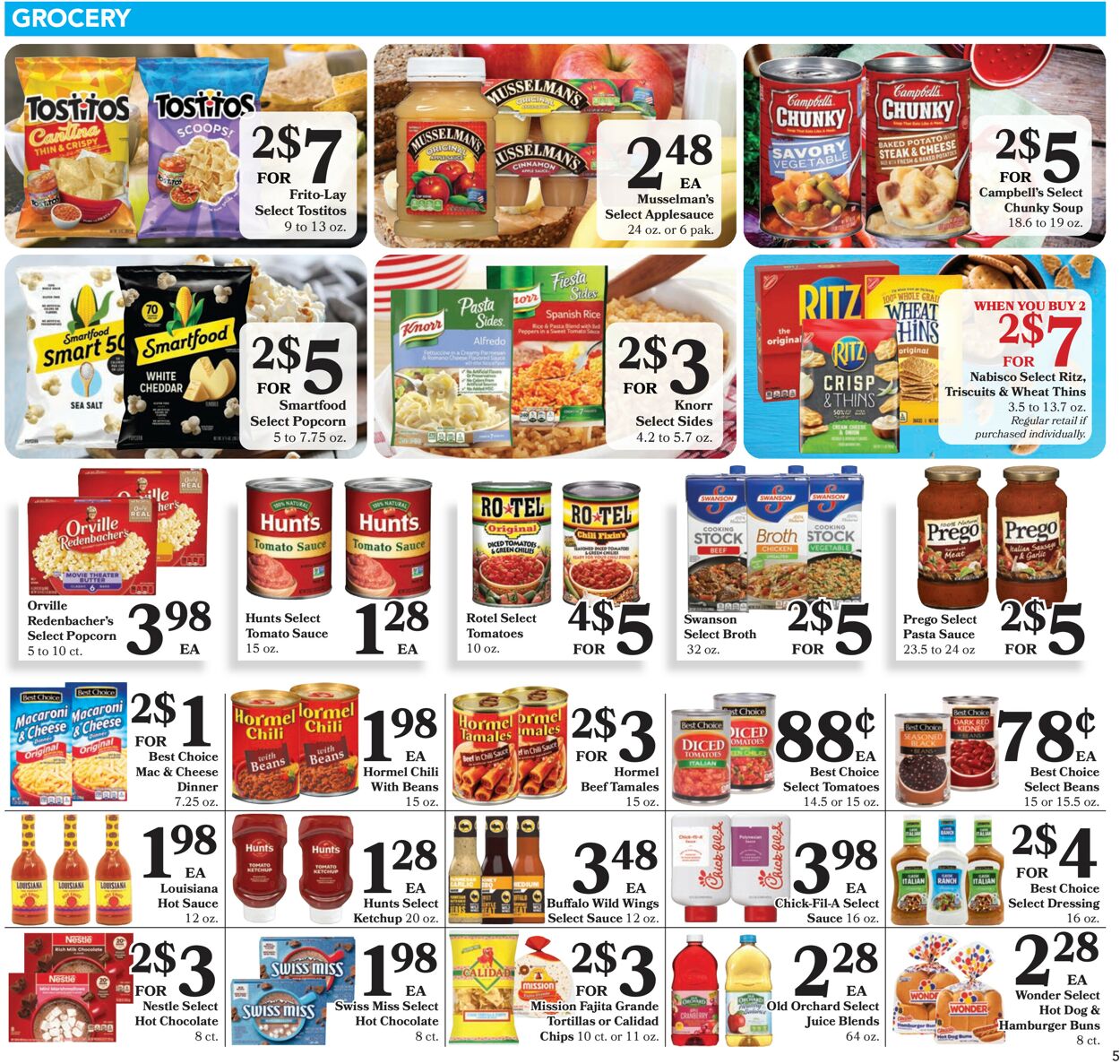 Harps Foods Ad from 12/28/2022