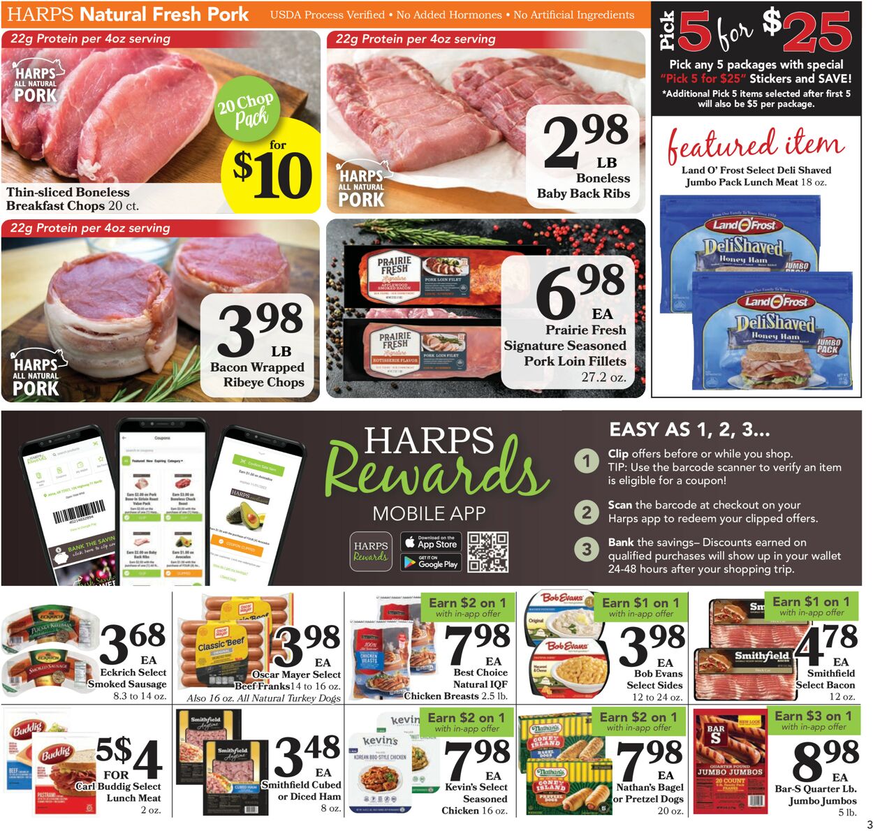Harps Foods Ad from 01/25/2023