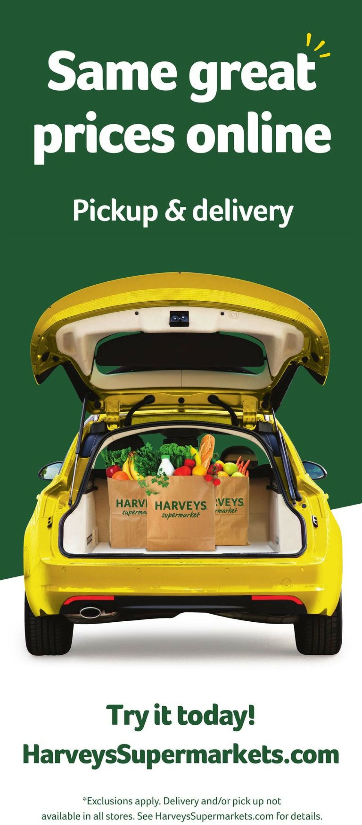 Harveys Supermarket Ad from 04/19/2023