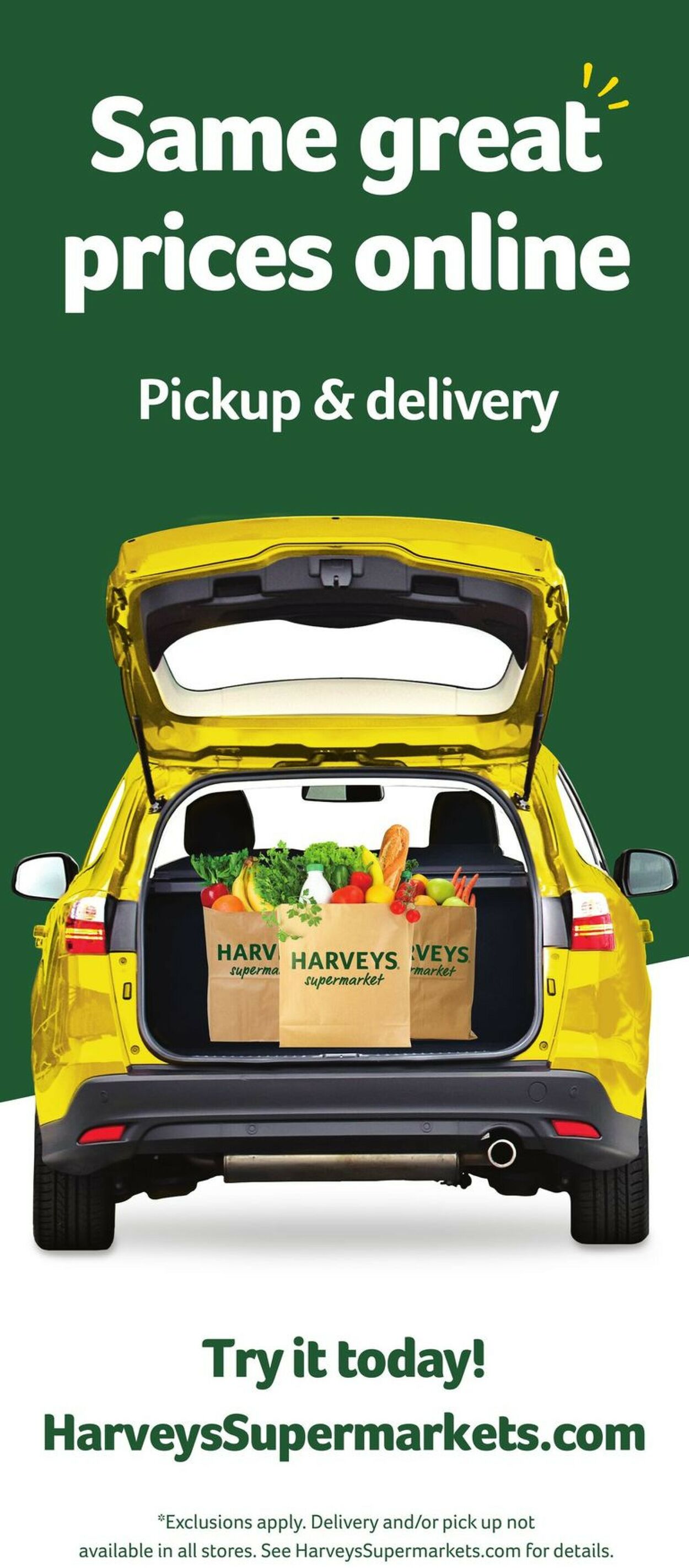 Harveys Supermarket Ad from 05/10/2023