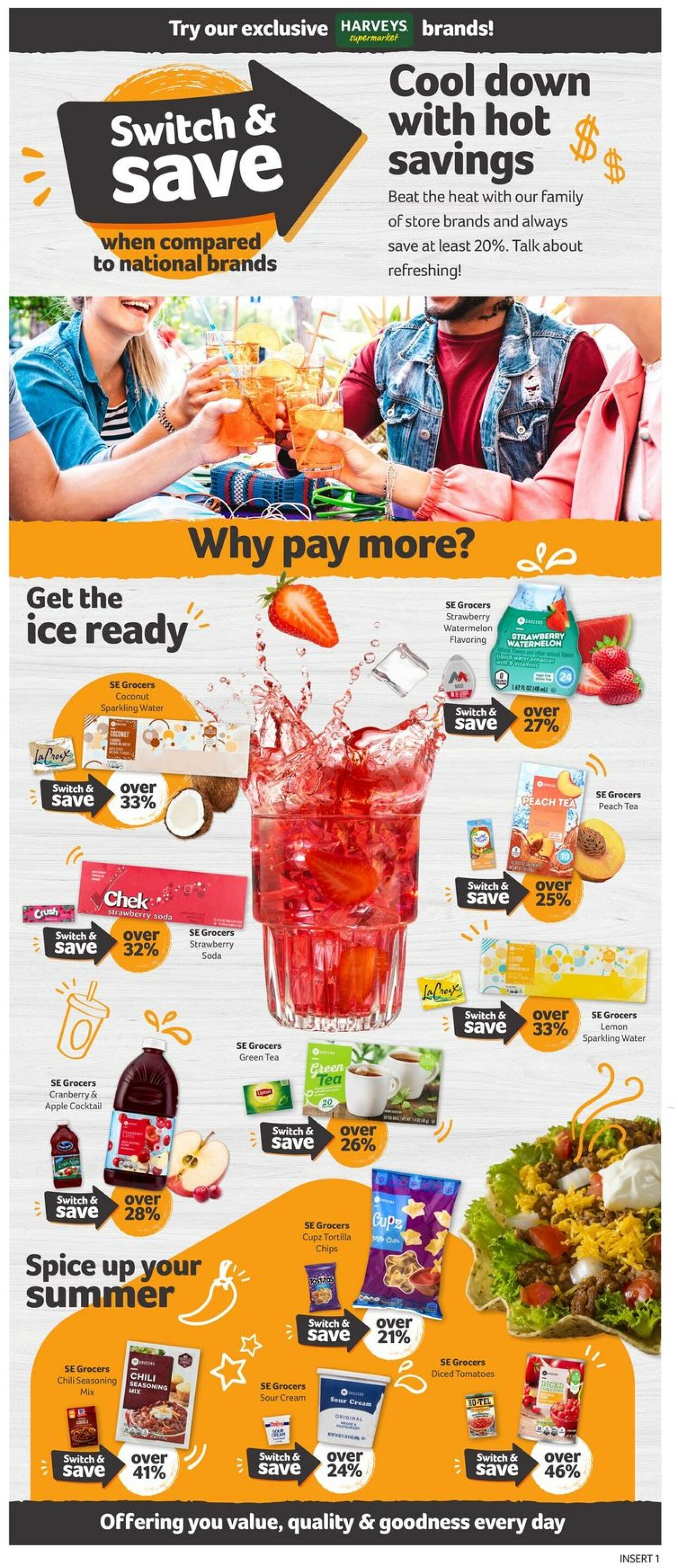 Harveys Supermarket Ad from 05/31/2023