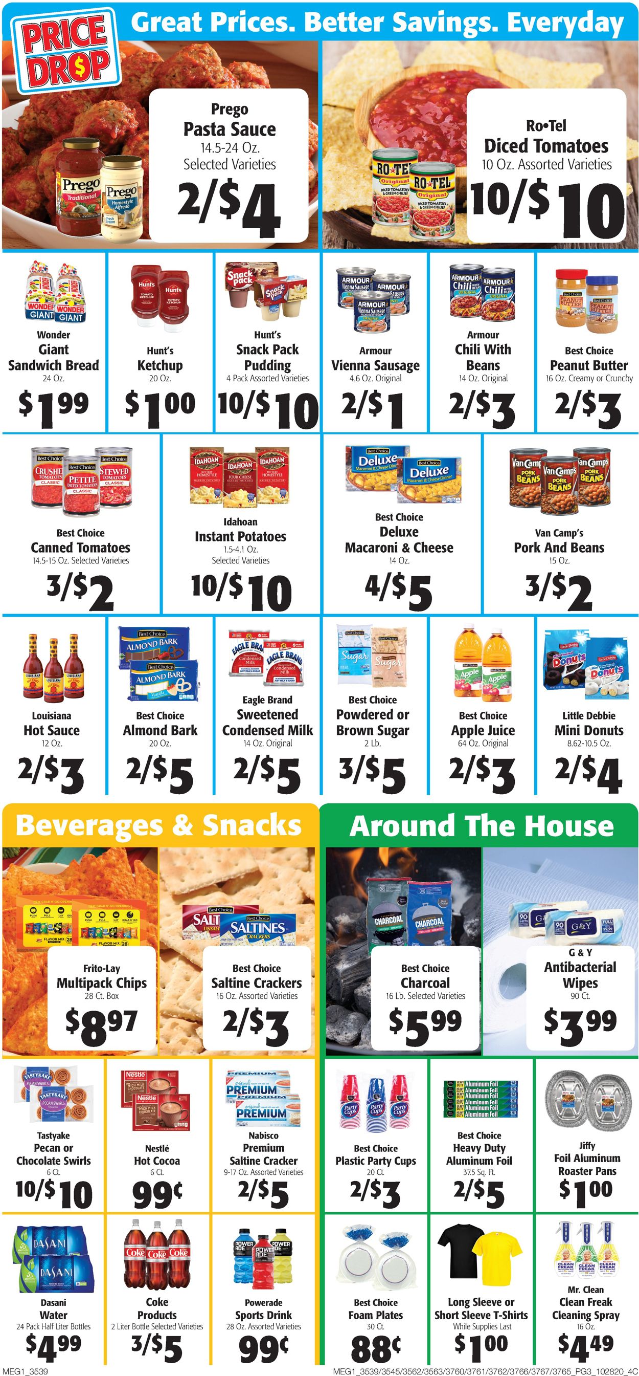 Hays Supermarket Ad from 10/28/2020